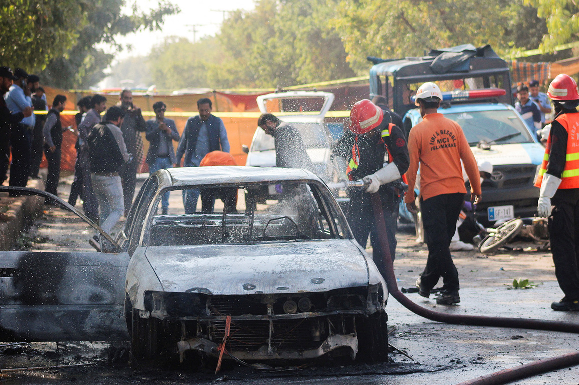 Pak blames Afghanistan for two suicide bombings