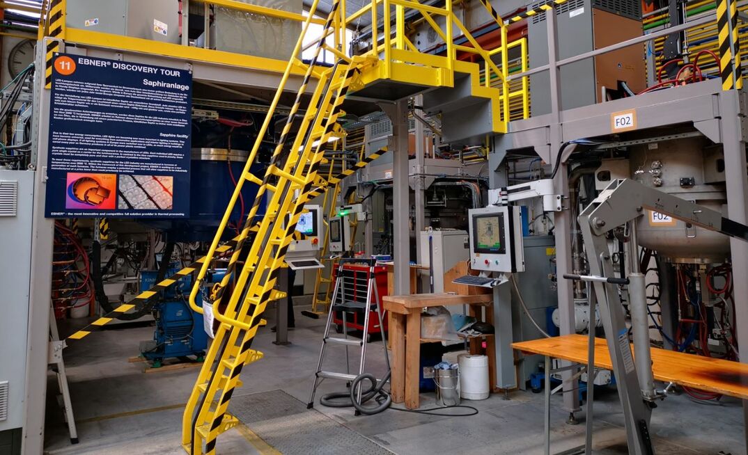 Sapphire production circuit. Photo courtesy Alpha HPA