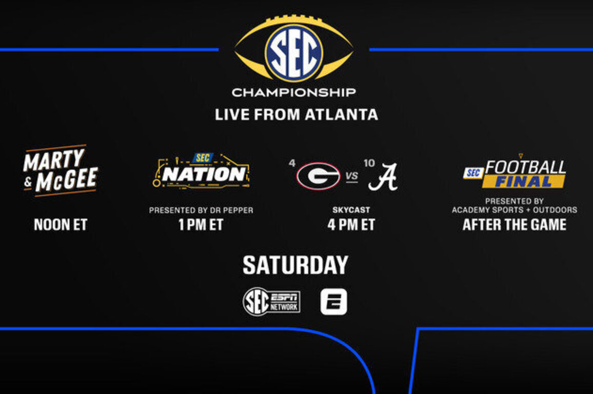 SEC Network spotlights wall-to-wall coverage surrounding 2025 SEC Championship, beginning Dec. 4