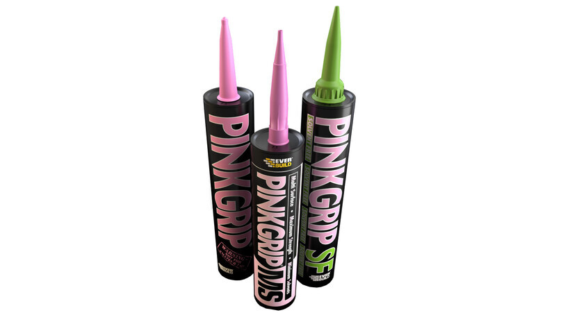 Gripping sequel from Sika Everbuild as it launches new Pinkgrip MS