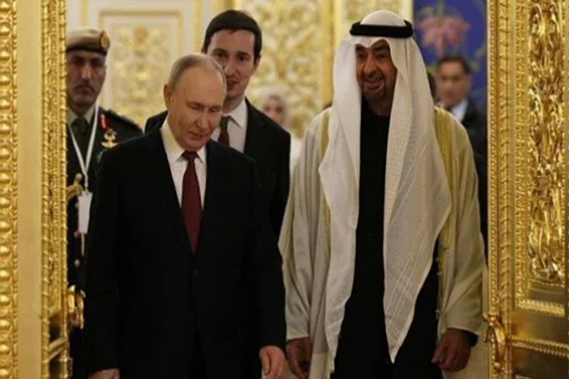 Putin calls UAE a 'key trade partner in Arab world' during Kremlin talk