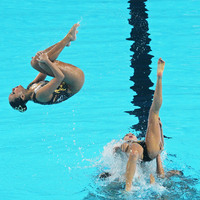 (SP)SINGAPORE-WORLD AQUATICS CHAMPIONSHIPS-ARTISTIC SWIMMING-TEAM ACROBATIC-PRELIMINARY
