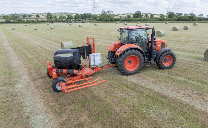 Being able to check moisture levels offers more precision to the grass harvest, says Nick Sear, streamlining the process at busy periods.