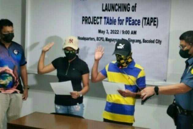 NPA couple surrenders to police in Bacolod City