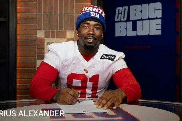DL Darius Alexander, 3rd round pick, signs rookie contract