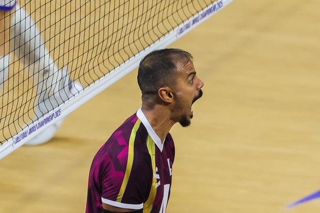 (SP)THE PHILIPPINES-QUEZON CITY-VOLLEYBALL-FIVB MEN'S WORLD CHAMPIONSHIP 2025-ROU VS QAT