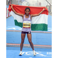 Himachal Pradesh CM congratulates Seema for historic Gold at World 25K Kolkata