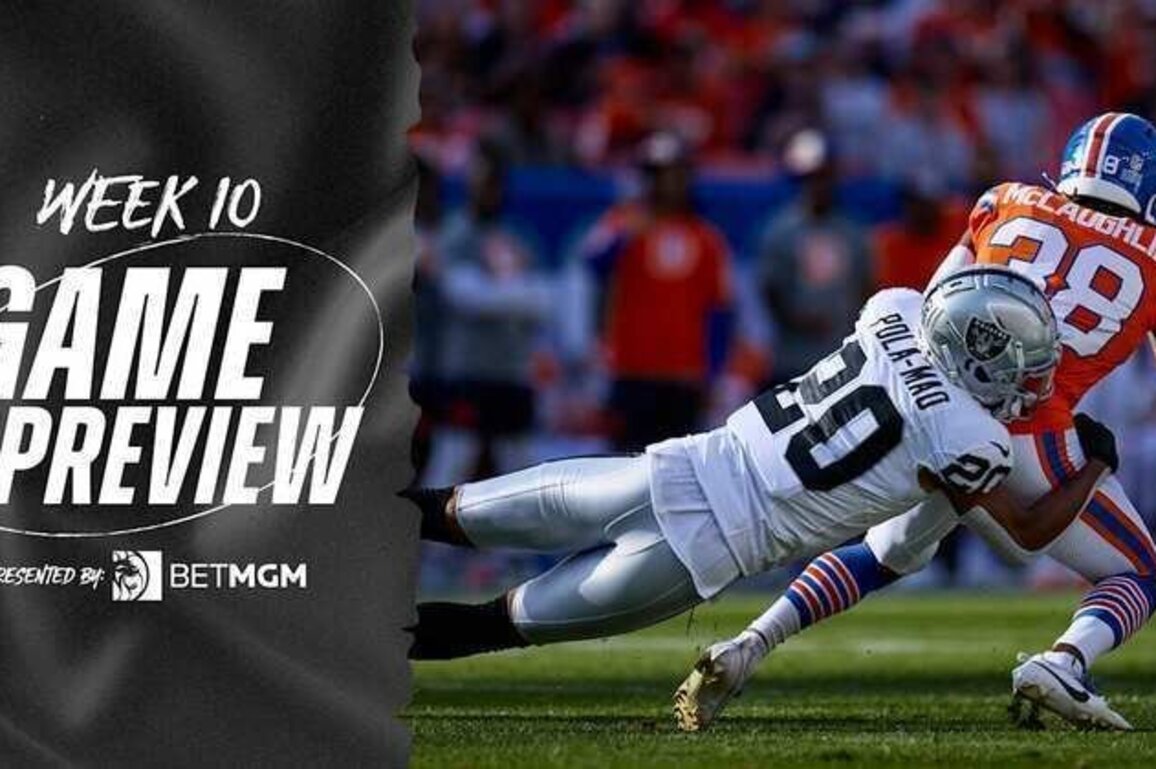 Game Preview: Raiders head to Denver to battle the Broncos
