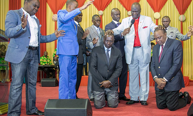 Uhuru's sweet hour of prayer ahead of inauguration Uhuru's sweet hour of prayer ahead of inauguration