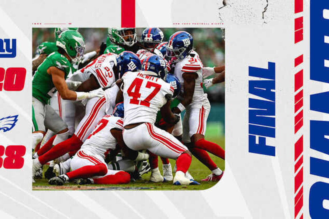 Instant Analysis: Giants fall to Eagles, 38-20
