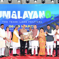 Uttarakhand CM Dhami inaugurates Himalayan O Tehri Lake Festival