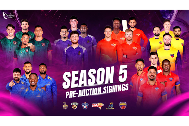 David Miller, Finn Allen, Heinrich Klaasen, Marcus Stoinis headline ILT20 season 5 pre-auction signings