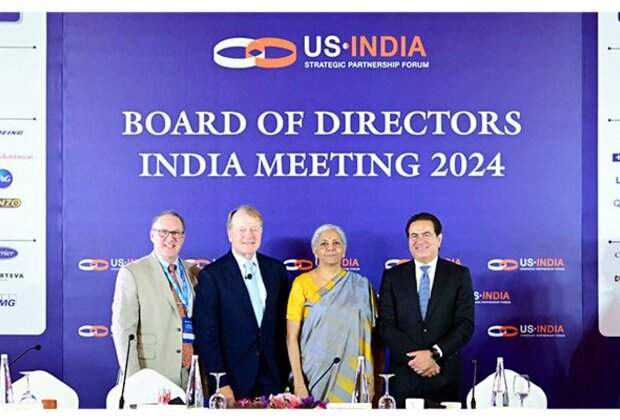 FM Nirmala Sitharaman meets USISPF Chairman John Chambers to boost investment prospects in India