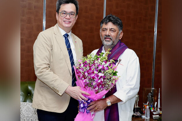 Karnataka Dy CM Shivakumar meets Singapore Consul-General to boost urban development, investment ties