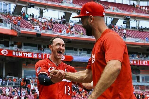 Reds take emotional win into series opener vs. Angels