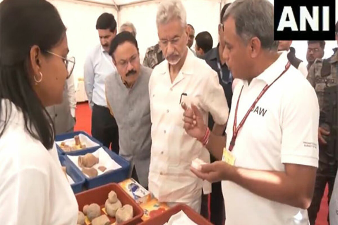 Gujarat: EAM Jaishankar visits Indus Valley site in Lothal