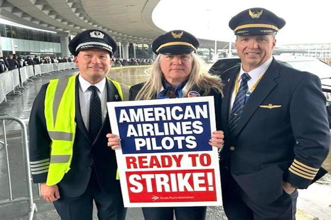 American Airlines pilots vote to strike