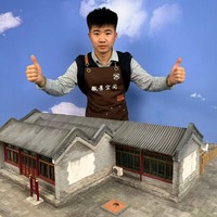 China's Gen-Z artist captures nostalgia for old houses with miniature models