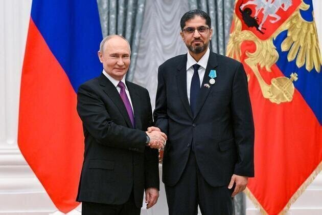 Russian President presents 'Medal of Pushkin' to UAE Ambassador