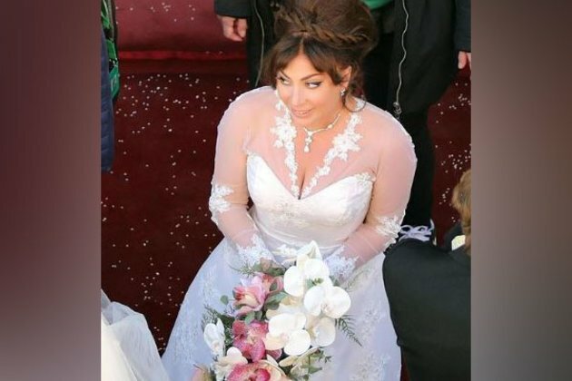 'House of Gucci': Lady Gaga stuns in wedding dress