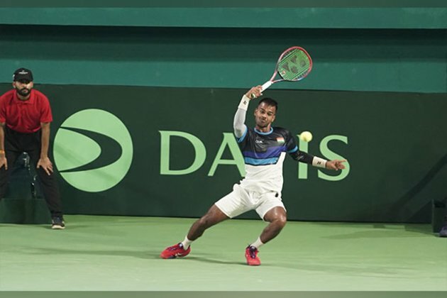 Davis Cup: Sumit Nagal leads India's fightback to end Day One 1-1 against Morocco