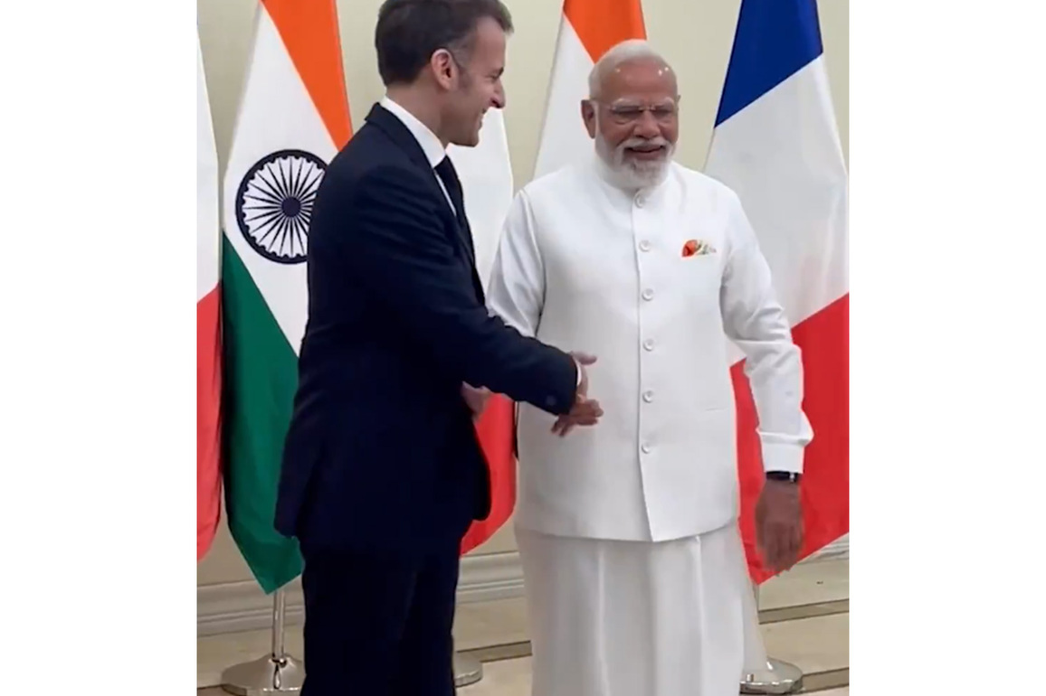 Emmanuel Macron features 'Dhurandhar' song in India visit video, internet reacts