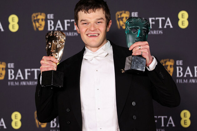 'I Swear' star Robert Aramayo shocked to win BAFTA Best Actor over Leonardo DiCaprio and Timothee Chalamet, says "can't believe I won"