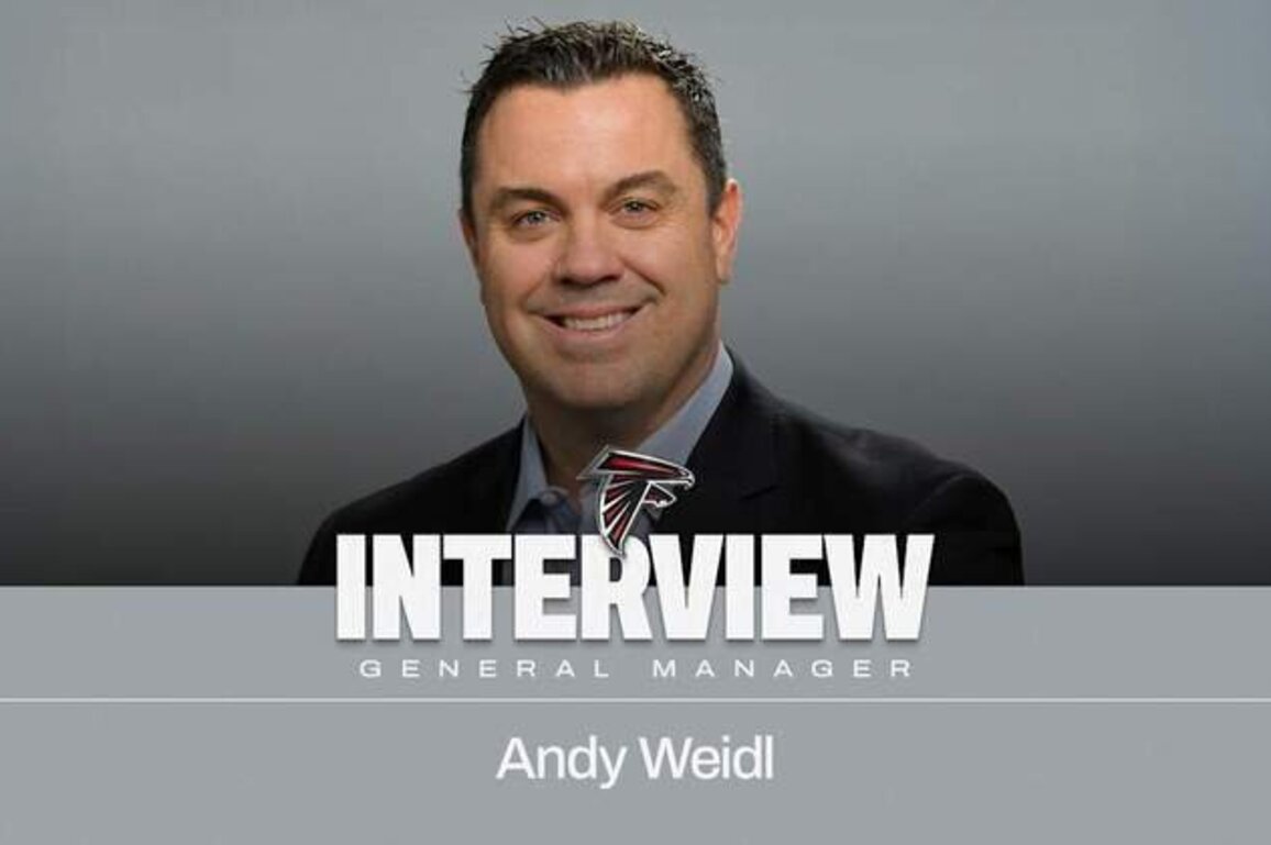 Falcons complete interview with Andy Weidl for general manager