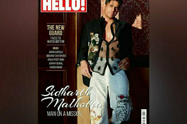 Sidharth Malhotra Turns Cover Boy for HELLO! January 2023 Issue