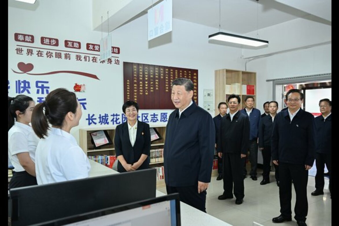 CHINA-NINGXIA-XI JINPING-INSPECTION (CN)