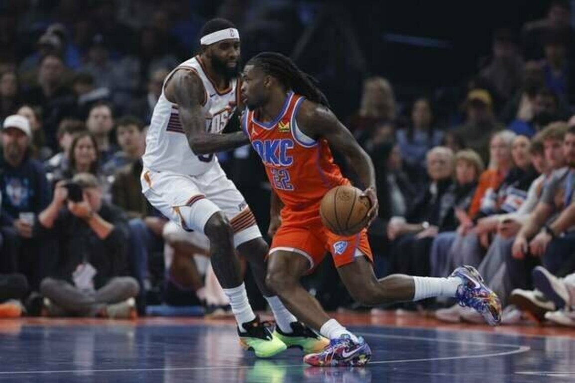 Thunder edge Suns for 11th straight win, move to 19-1