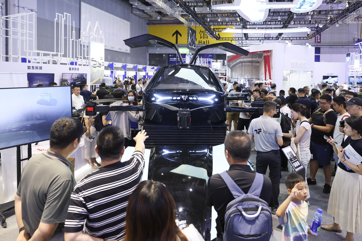 CHINA-SHANGHAI-INT'L ADVANCED AIR MOBILITY EXPO (CN)