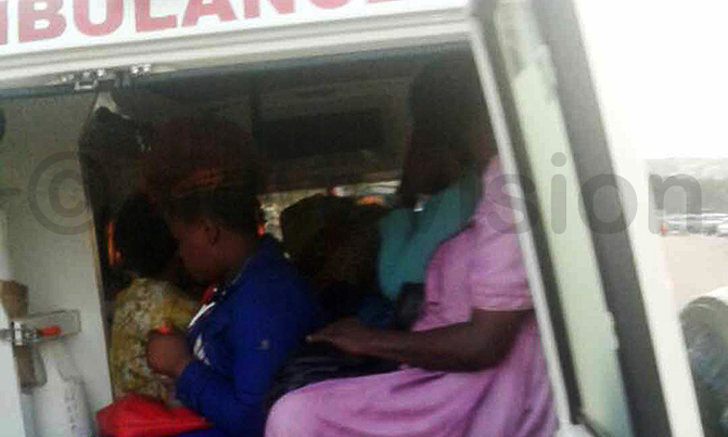 Ambulance driver arrested ferrying passengers Ambulance driver arrested ferrying passengers