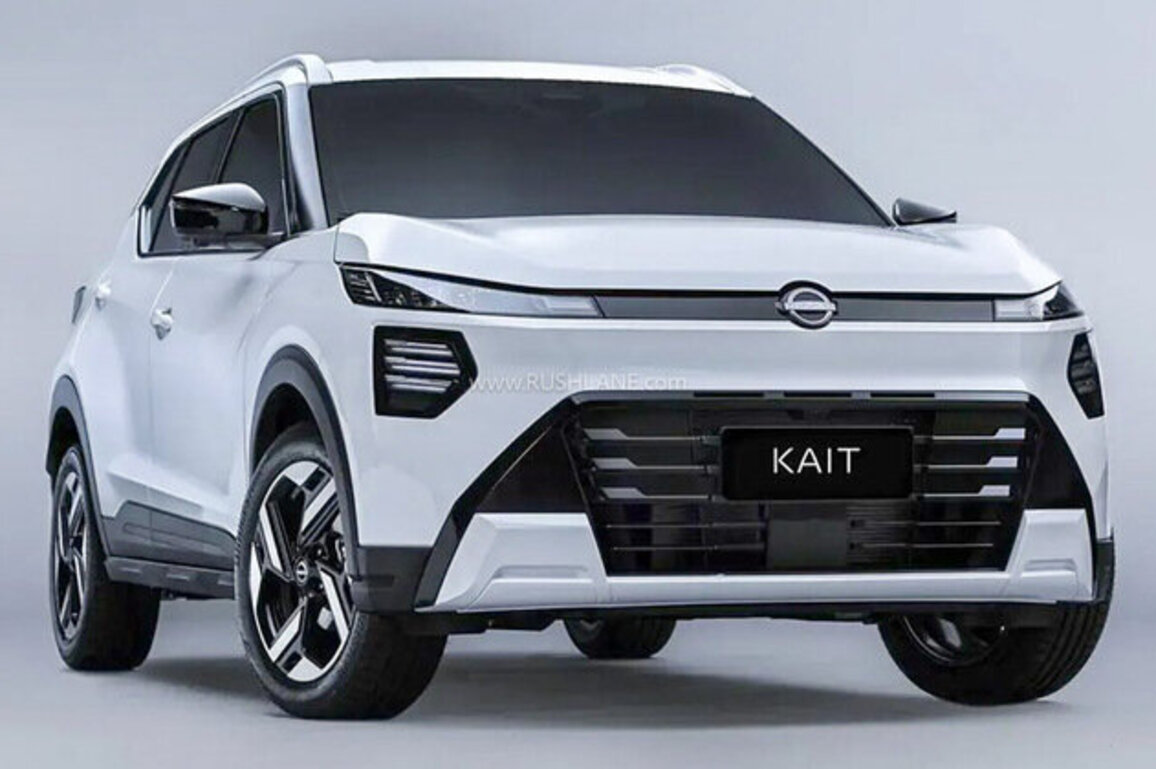 Nissan Kait SUV Debuts  Hyundai Creta, Tata Sierra Size