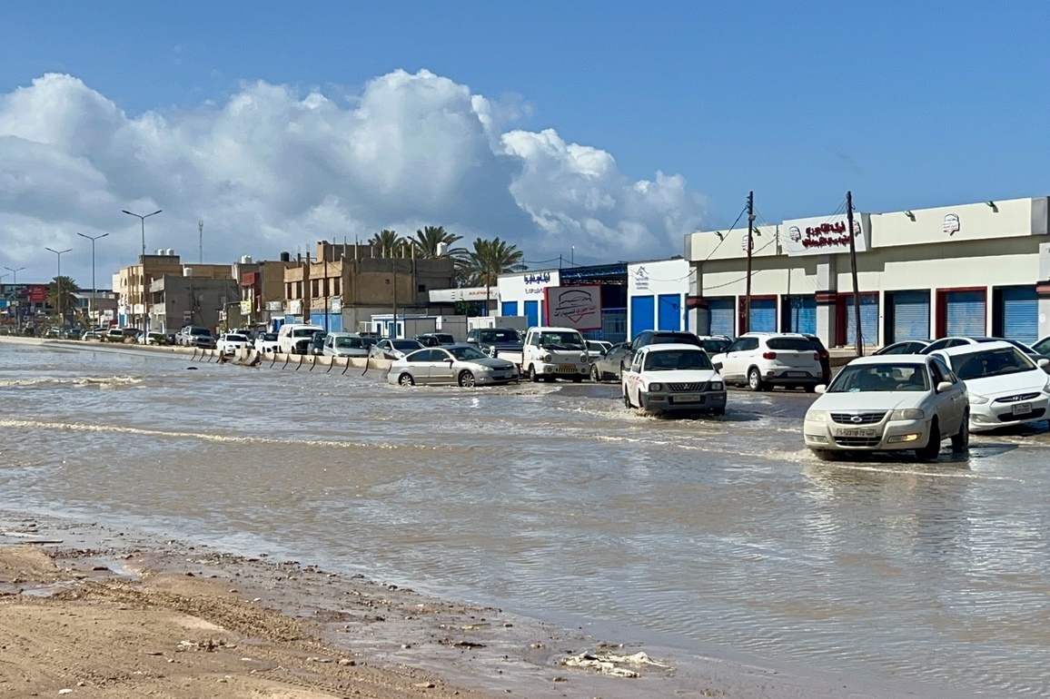 LIBYA-TRIPOLI-RAINFALL-FLOODING