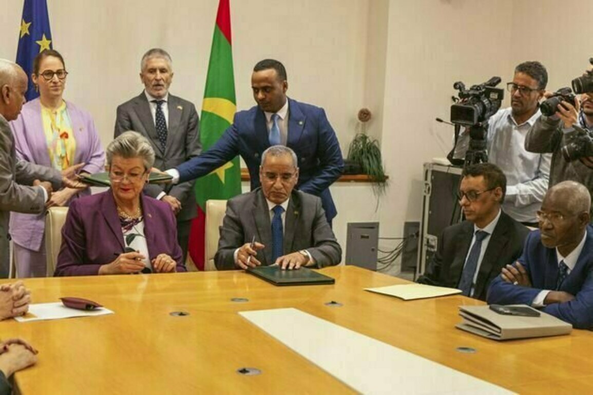 La Mauritanie  l'epreuve de l'immigration : entre partenariats europeens et tensions internes