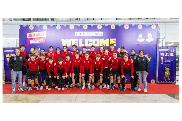 Belgium arrive in Madurai for FIH Hockey Men's Junior World Cup Tamil Nadu 2025