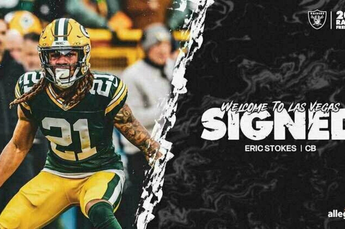 Raiders sign CB Eric Stokes