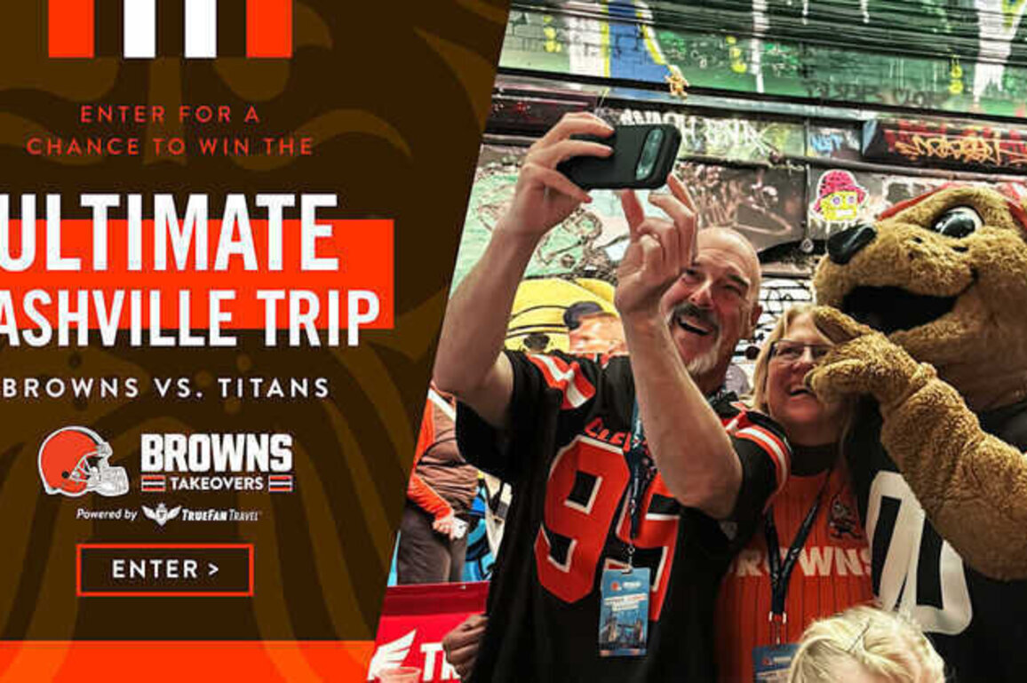Enter for chance to win a trip to Browns-Titans game in Nashville