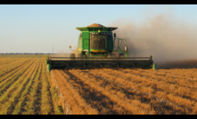  Pulse Australia is reminding growers to be aware of an increased risk of fires when harvesting pulses. Image courtesy Pulse Australia.