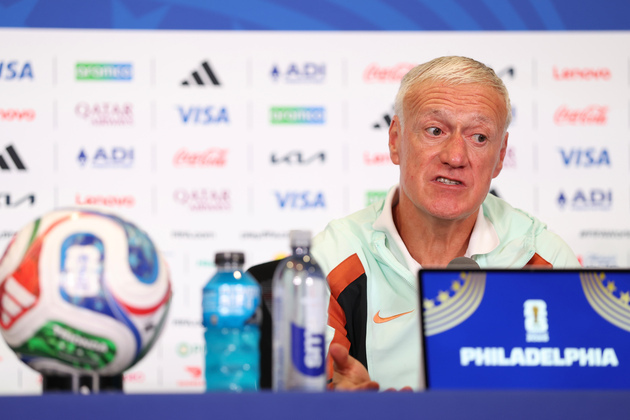 (SP)U.S.-PHILADELPHIA-FOOTBALL-FIFA WORLD CUP-PRESS CONFERENCE-FRANCE