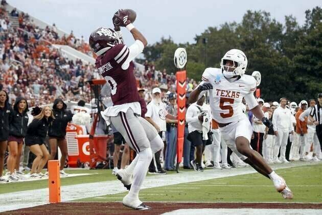 No. 22 Texas scores 24 unanswered in comeback win over Mississippi State