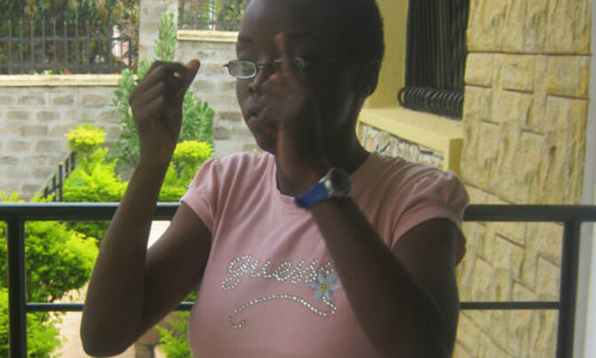Jamwa''s daughter tops school for deaf Jamwa''s daughter tops school for deaf