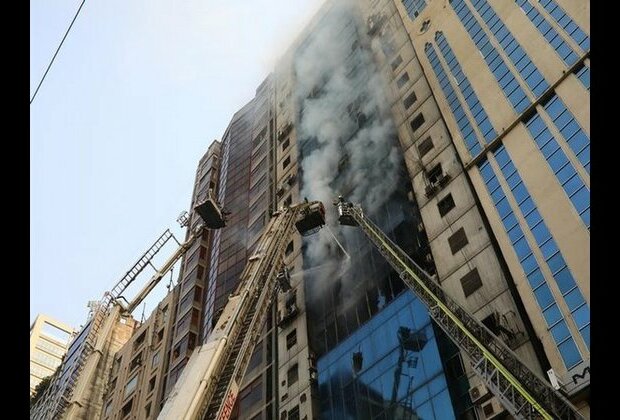 Dhaka office tower fire: Owners arrested, sent to 7-day remand