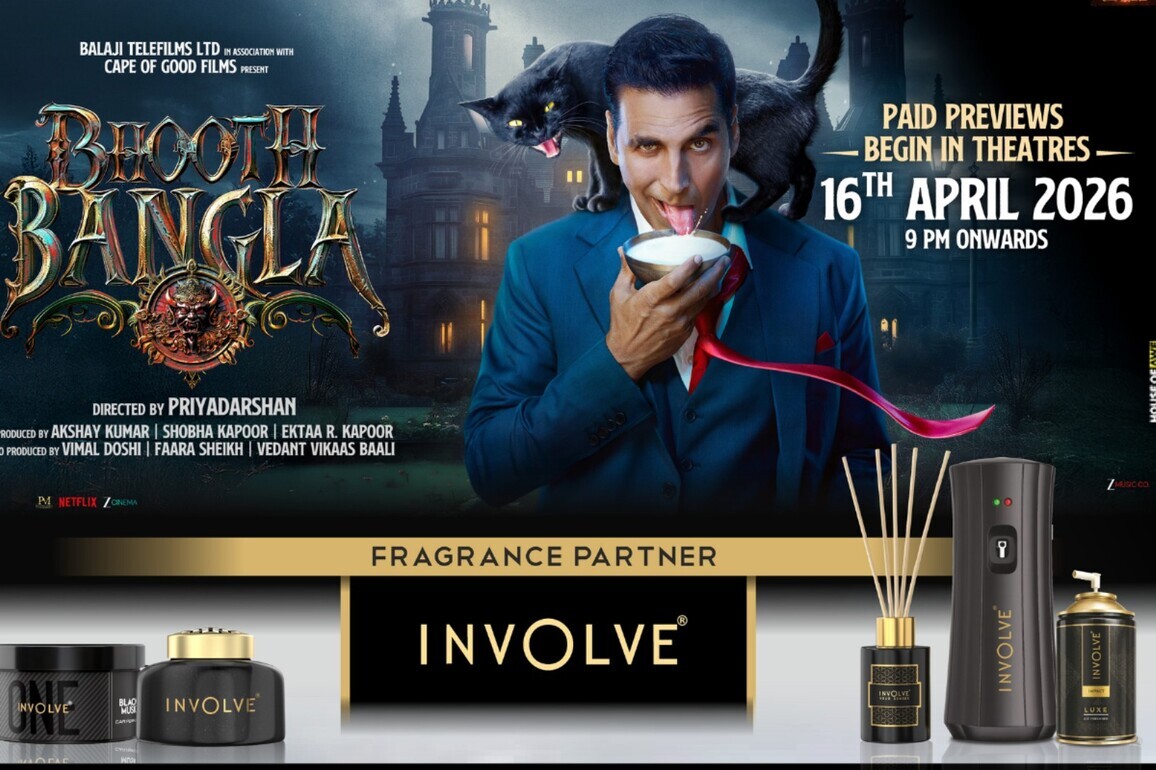 Involve Comes on Board as Fragrance Partner for Akshay Kumar's Bhooth Bangla