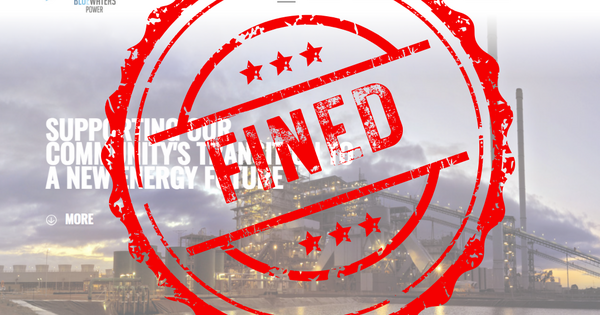 Economic Regulation Authority slugs Bluewaters with $5m fine