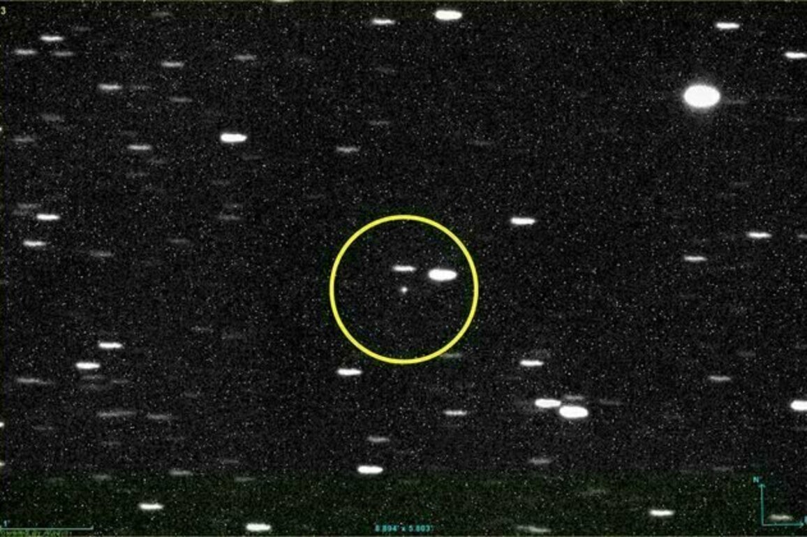 Astronomers have spied an interstellar object zooming through the Solar System