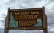  War Eagle, an historical mining area in Idaho, USA