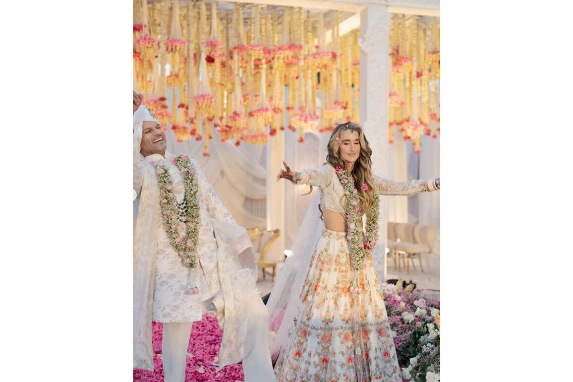Former Indian opener Shikhar Dhawan ties the knot with Sophie Shine, shares adorable wedding pictures
