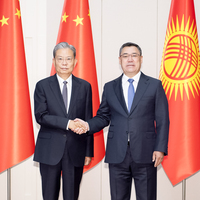 KYRGYZSTAN-BISHKEK-CHINA-ZHAO LEJI-OFFICIAL GOODWILL VISIT